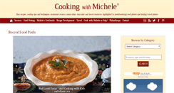 Desktop Screenshot of cookingwithmichele.com